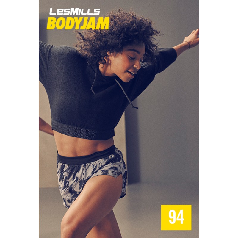 [Hot Sale]Les Mills Q4 2020 Body Jam 94 New Release BJ94 DVD, CD & Notes